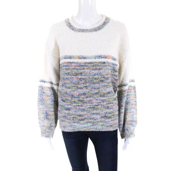 Fate. Women's Crewneck Pullover Sweater Multicolor - M - Picture 1 of 6